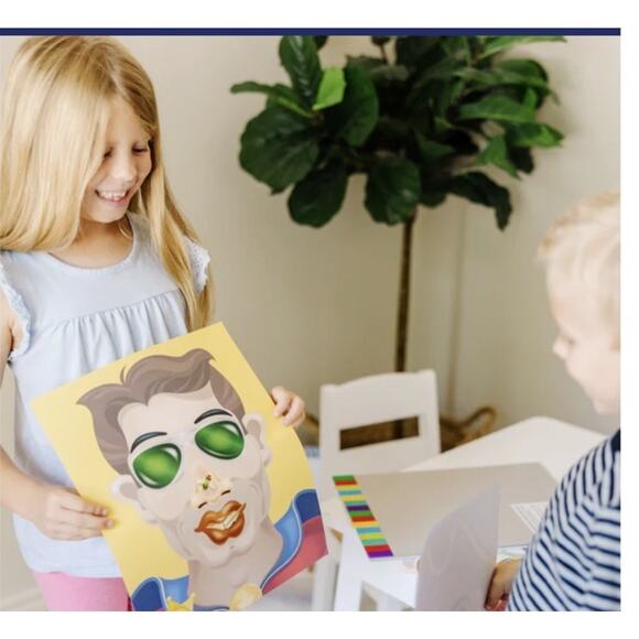 Melissa & Doug Make-A-Face Sticker Pad Book Crazy Characters NEW - Picture 3 of 6